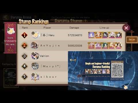 【Onmyoji】PVE - Daruma Ranking with new SSR Kannazuki