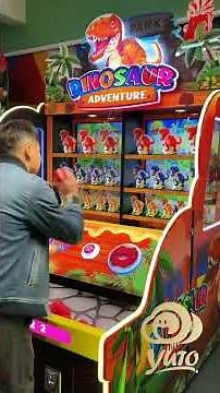 Dinosaur Adventure Arcade Game | Interactive Dinosaur Shooting Redemption Machine | YUTOGAMES