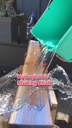 Never lose your lines!! Our Extreme Visibility hydrophobic chalk ensures that your hard days work isn’t lost in the rain. Pictured is our Blue it Up hydrophobic marking chalk with a level 3 out of 4 permanency level. Keep our marking chalk on site and insure your lines! If you like this blue check out our Manly Pink, Baboon Butt Red and Mean Green! Our full line of products: www.cetoolsinc.com #chalk #hydrophobic #carpentry #roofing #concrete #masonry #contractor