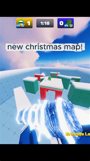 trickshot in christmas map! #rivals #rivalsgameplay #roblox #robloxrivals #gaming