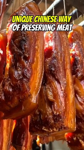 This Ancient Chinese Meat Preservation Method Will Shock You!🤯 #viralshorts #chinesefood