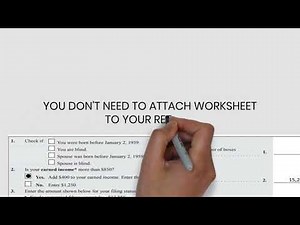 How to prepare your 2023 Form 1040 Tax Return For a Dependent with more than $13,850 in Income