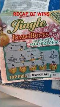 Ga Lottery Recap of 🍀 Wins 🍀 ‪@meikosadventures‬