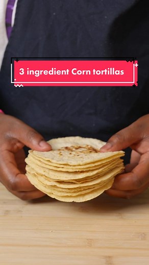 Homemade Corn Tortillas: Easy 3 Ingredient Recipe