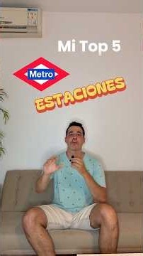 Top 5 Estaciones de Metro de Madrid #madrid #metro #estaciones