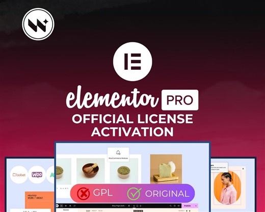 Elementor Pro License | 1-year Activation & Installation Service - Etsy