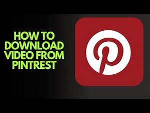 How to download video from pintrest