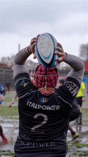 Rugby Match in the Rain - Six Nations