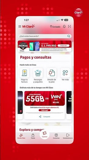 Everything you can do in the Mi Claro App | Discover features you might not have known about