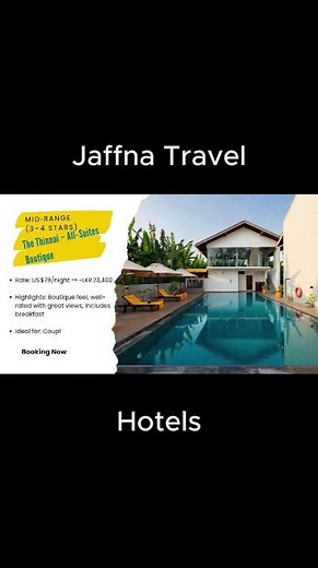 🌴 Discover the Best Hotels in Jaffna, Sri Lanka | Top Accommodation & Travel Tips 2025 🏨
