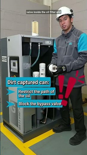 Air Compressor Maintenance | Tip #3 Oil Filter Replacement for Enhanced Efficiency
