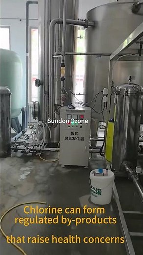 💧 Ever wondered how bottled water gets disinfected?