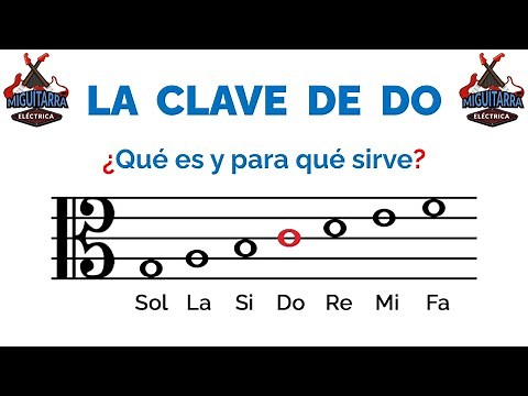 🎵 La Clave de Do: Qué es y para qué sirve