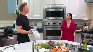 Selena Gomez Gets Schooled by Gordon Ramsay for Her First In-Person Lesson on 'Selena Chef'