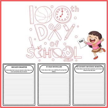 100 Days of School Writing Resource (Grade 2-6)