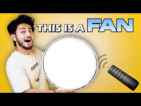 ₹10,000 Ceiling Fan without BLADES😱 Luxury BLDC Fan + Light💡