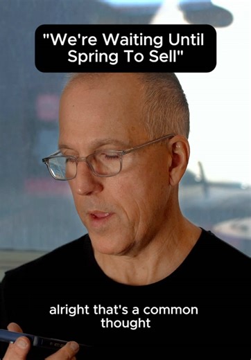 “We’re waiting until spring to sell” 🏡 Get real estate scripts and training on SalesGo AI 🤝 #realestate #realestateagent #realtor