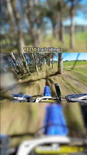 YZ250 Trail Ride POV! #dirtbike #2stroke