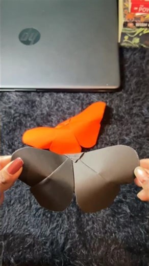 How to make paper butterfly🦋🦋#craft #ideas #youtubeshorts #diy #papercrafttutorial #easypapercraft