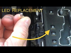 Replace the gear shift bulb to LED on Jeep wrangler (#253)