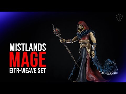 Modeling an Eitr-Weave Mage using Shapelab VR! 3D Print & Paint - Valheim Fan Art