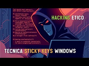 ✳️HACKING ÉTICO - Técnica Sticky Keys Windows #ciberseguridad #ethicalhacking #stickykeys #windows