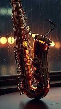 Relaxing Jazz Saxophone Music 🎷 Night Jazz Music for Relax, Sleep #shorts #jazz #saxophone