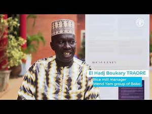 Projet FAO AgrInvest – Food Systems: Favoriser des investissements durables au Burkina Faso