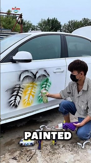 Salesman Demonstrating the Quality of His Product!?