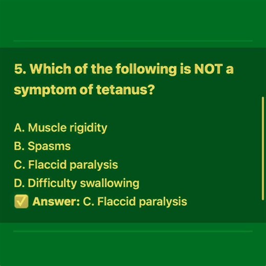 Tetanus is preventable — stay protected. Even a small wound can lead to serious infection if ignored. 💉 Keep your immunizations up to date and spread awareness. #TetanusAwareness #NursingEducation #PublicHealth #PatientSafety #TetanusPrevention #NursingKnowledge #HealthPromotion #NurseLife #VaccinationMatters #IQNPrep | IQN NZ preparation