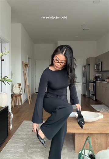 Turning clinic into a fashion show #ootd #fashion #nurse | OOTD