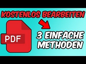 📄 PDF Bearbeiten Kostenlos - 3 Einfache Methoden [2025]