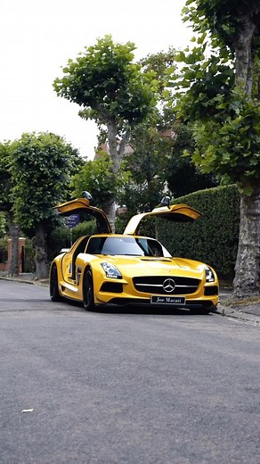 Joe Macari Performance Cars on Instagram: "New arrival. 2014 Mercedes-Benz SLS Black Series. 11,350 miles. 1 of just 15 produced in RHD this incredibly rare Solar Beam Yellow example has just arrived into stock. A U.K. supplied car with full main dealer service history and full car PPF. Contact us now for more information or to arrange a viewing. #mercedes #amg #sls #blackseries #solarbeamyellow #joemacari"