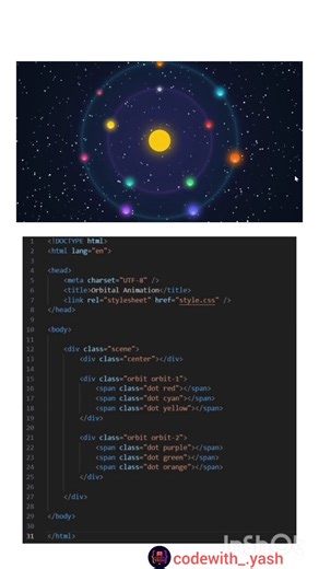 This UI Animation Looks Like Science — But It’s Pure Code #shorts
