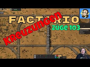 Factorio Trains 103 - Train network, stops, intersections