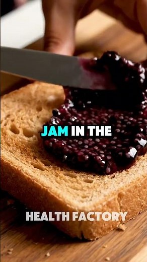 Healthy Blueberry Jam🫐 #recipe #jam #food