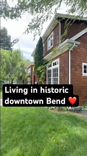 living in historic downtown Bend Oregon ❤️ but it feels like Nantucket | best location in Bend