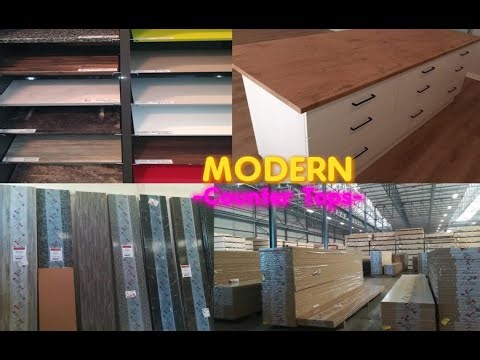 How to cut, edge and install MODERN counter tops ‪@whytheYmen‬