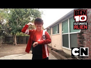 Albedo Ultimate Humungousaur Transformation REAL LIFE! Ben 10 Ultimate Alien