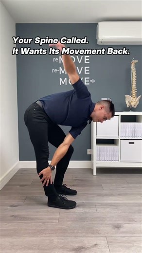 Bent Over Spinal Rotation Sweep