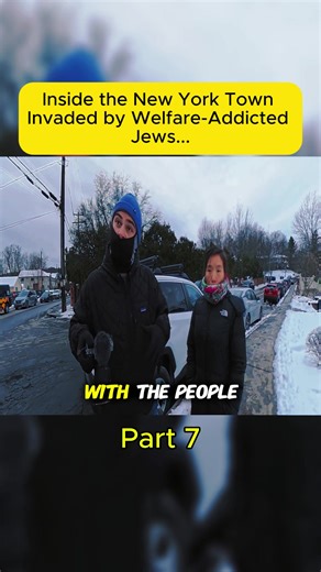Inside the New York Town Invaded by Welfare-Addicted Jews… Part 7 #travel #Newyork #Addicted #fyp #tiktok
