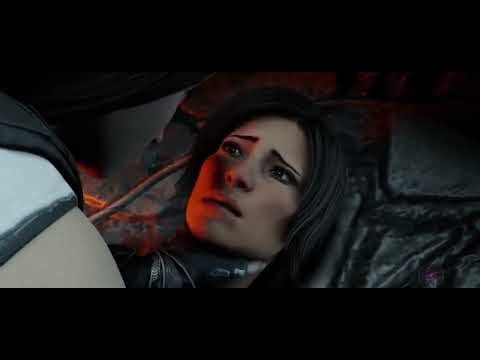 [SFM] Tifa Lockheart surprises and kisses Lara Croft