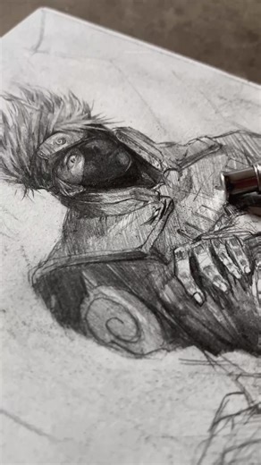 Kakashi Unleashing Chidori on the Cliff | Naruto Reimagined Fanart This is a reimagined drawing that reconstructs the moment Kakashi activates Chidori in a dramatic cliffside encounter. Original Novel: Masashi Kishimoto Reimagined Fanart: @GRIPICA_DRAWING Respect to the original creators. #Naruto #Kakashi #Drawing #Gripica #Fanart