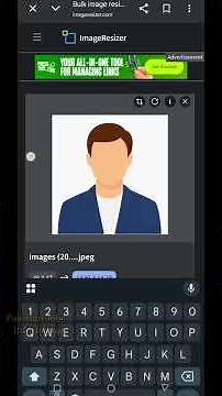How to Resize Photo in Mobile | 100KB Trick 🔥 Image Resize | Dimensions reduce Image Format change