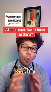 7.9K views · 133 reactions | Replying to @MotherofPerseus What is exercise induced asthma? What is exercise induced bronchoconstriction? Can you be allergic to exercise? How to help prevent asthma symptoms during exercise? For general educational purposes only. Not meant to be specific medical advice. If you are struggling with this please seek medical attention. #asthma #exercise #tiktokdoc #LearnOnTikTok | Zachary Rubin, MD | Facebook
