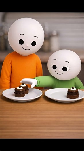 Toto & Titu Funny Moment | Chocolate Cake Surprise 😮🧁😂 #Shorts