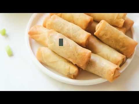 Air Fryer Frozen Spring Rolls