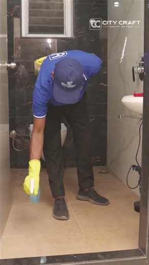 #professional #bathroomcleaning #service in #hyderabad #citycraft #homeservices #shorts #trending