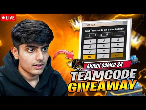 🛑LIVE AJJUBHAI ID CHECKB TEAM CODE 💸 GUILD TEST #ajjubhai94 #freefirelive #live #trending #Short