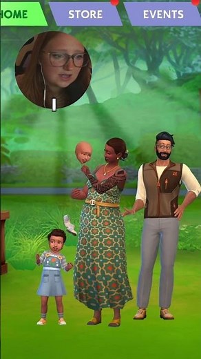 Game Update Glitch Makes My Baby Half-Disappear 😱 | Sims 4 Chaos